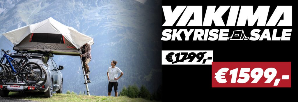Yakima Skyrise daktent promo banner